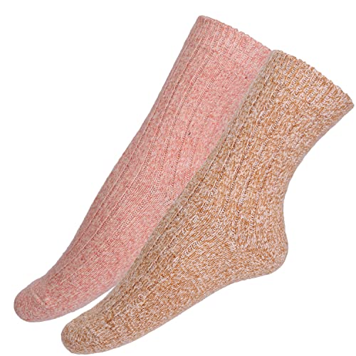Cashmere Wool Socks For Women, Soft Cozy Knit Warm Long Ankle Length