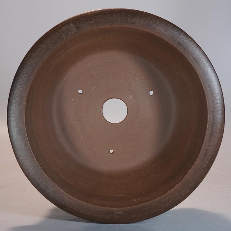 Vasi per Piante da Interno Vaso Rotondo Antico Fatto a Mano Purple Sand, Calibro 40 cm, Contenitore for Bonsai Traspirante, pianta Verde
