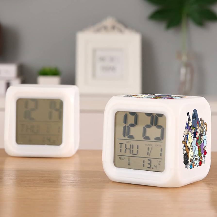 Amazon.co.jp: 目覚まし時計 LEDカラフル ムーミン 目覚まし
