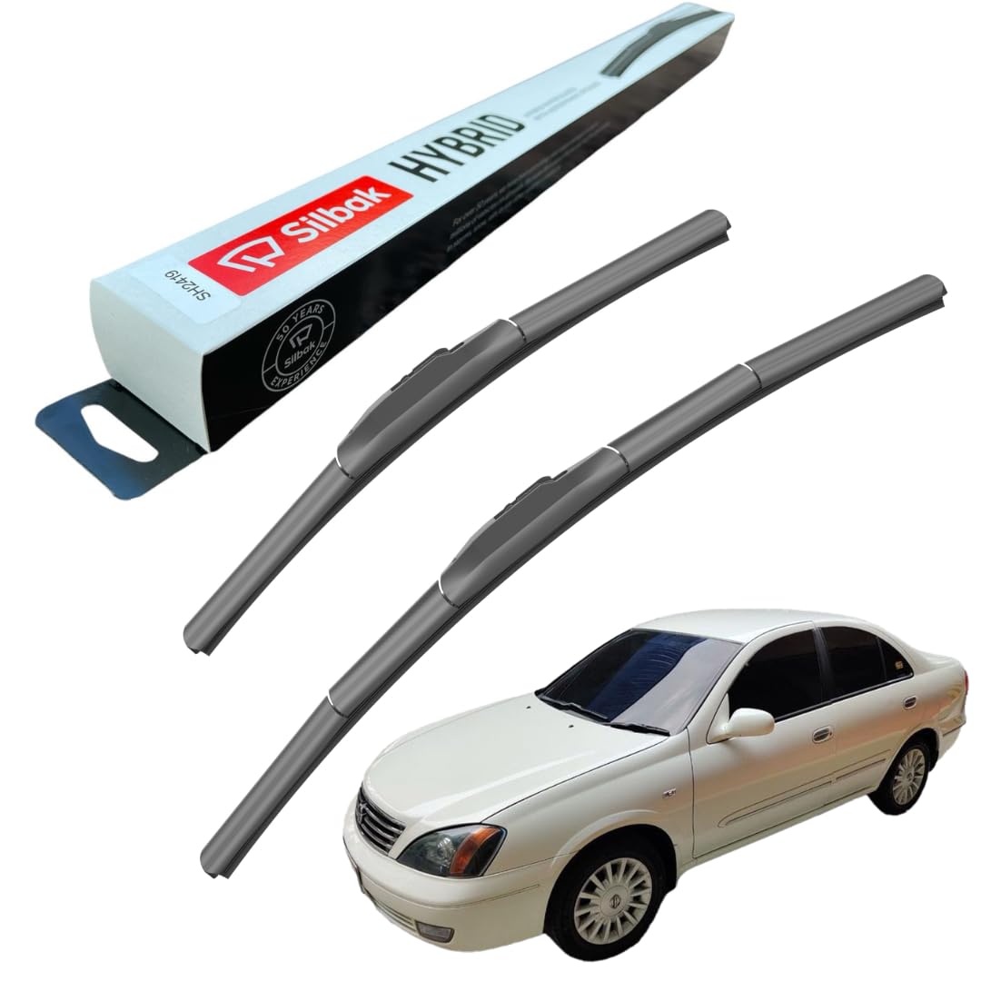 Silbak Windscreen Wipers, fits for NISSAN SUNNY NEO (2002 ONWARDS) Wiper Blades, 550mm/400mm