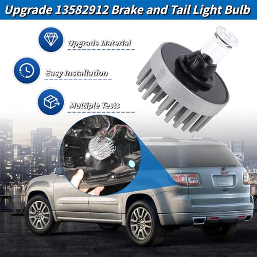image for GEATaaT 13582912 Brake and Tail Light Bulb Compatible with 2013-2016 G
