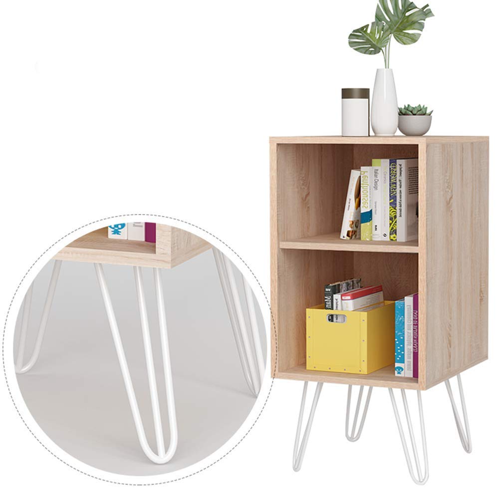 MU Estanterías para el hogar Estantería Estantería, Piso Estantería pequeña Armario de combinación Libre Piso de Estilo japonés Bastidores de Bastidor de Almacenamiento Simple