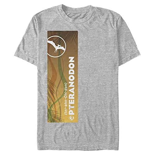 T-Shirt Jurassic Park Panneau Ptéranodon haut coton confortable pour homme