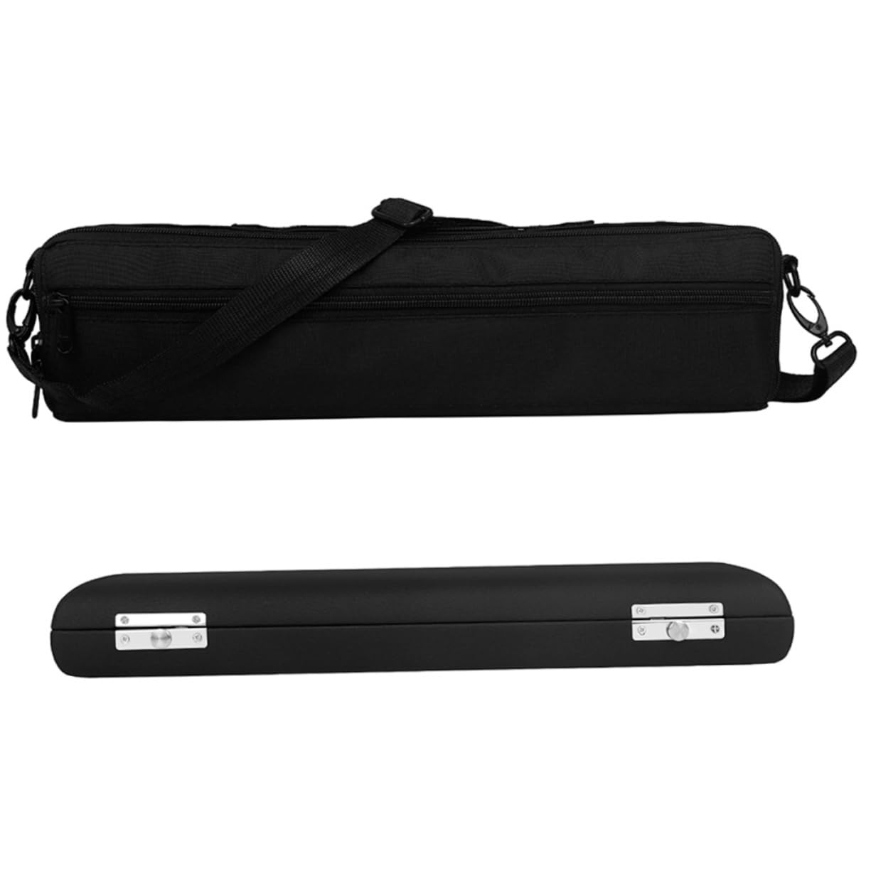 ifundom Flute Bag Case Oxford Fabric Flute Carrying Case with Zipper Lightweight Wind Instrument Storage Bag