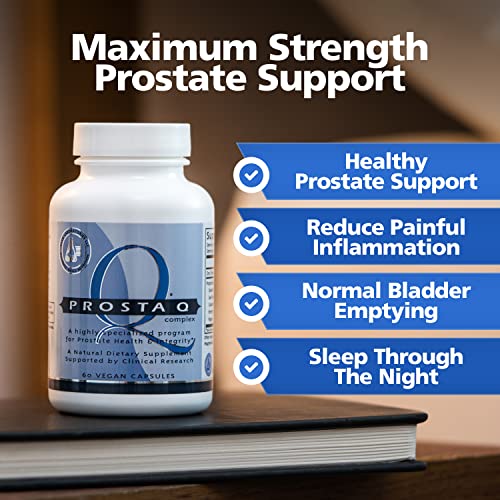 Prosta-Q Farr Laboratories Extra Strength Prostate Supplement For Men With Quercetin, Saw Palmetto, Enzymes, Prostatitis And Chronic Pelvic Health - Mens Health - 60 Capsules #TOP1