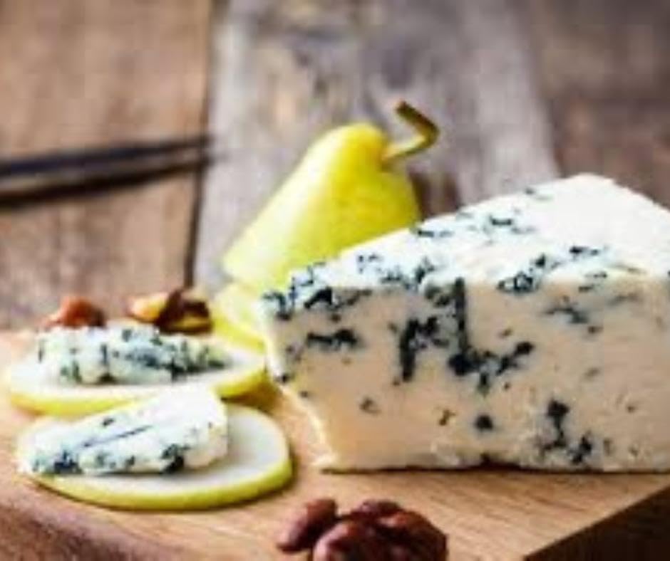 Blue Cheese Block, 1kg (2.2 Pounds), Queso Azul