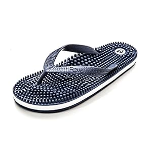 Revs Acupressuur & Voetreflexmassage (Reflexologie) Teenslippers voor Heren en Dames. Stimuleer drukpunten, Boost bloedsomloop Draag voor het comfort en natuurlijke gezondheid.