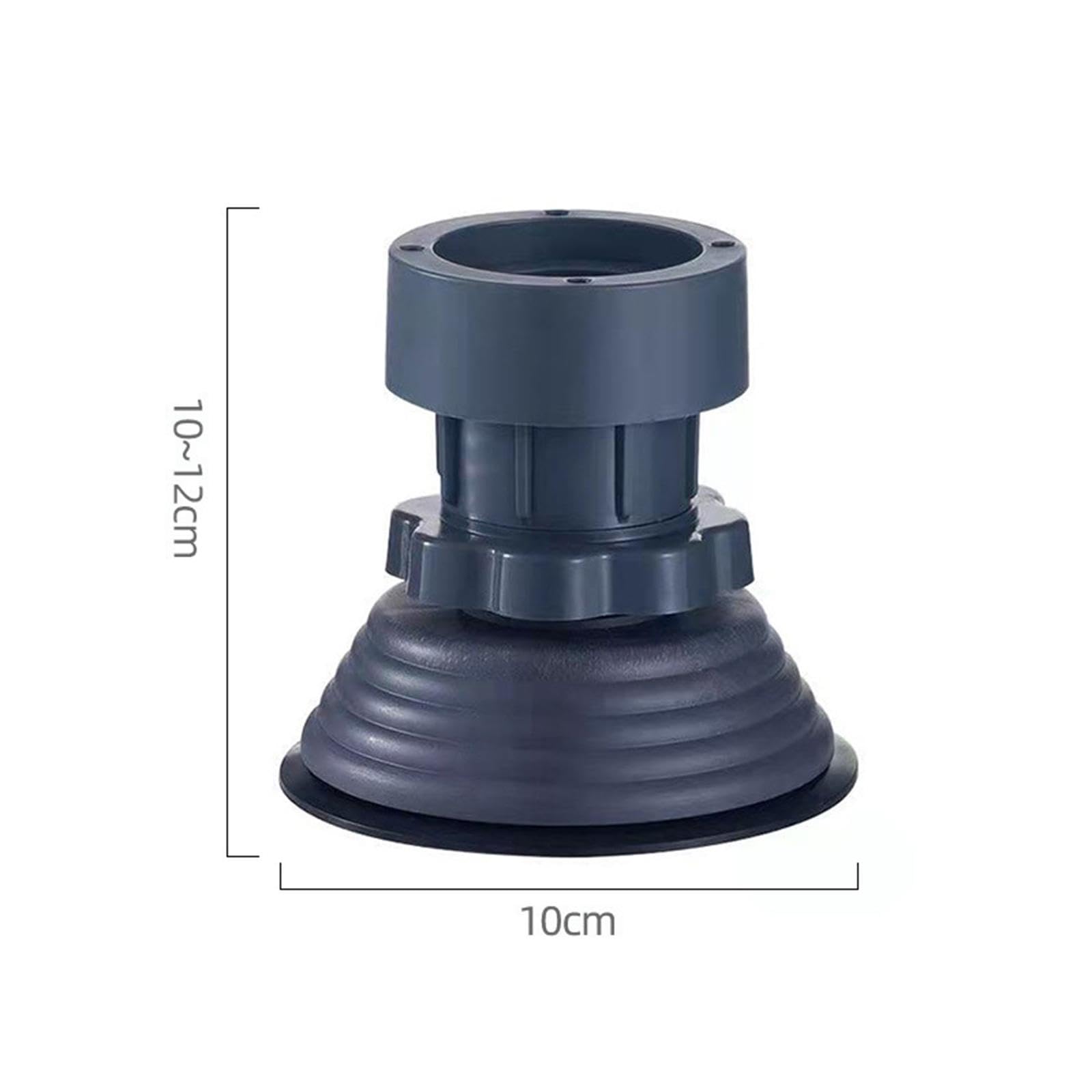4 Almohadillas Antivibración para Las Patas de La Lavadora, Ajustables, para Proteger El Suelo, Diámetro 10cm