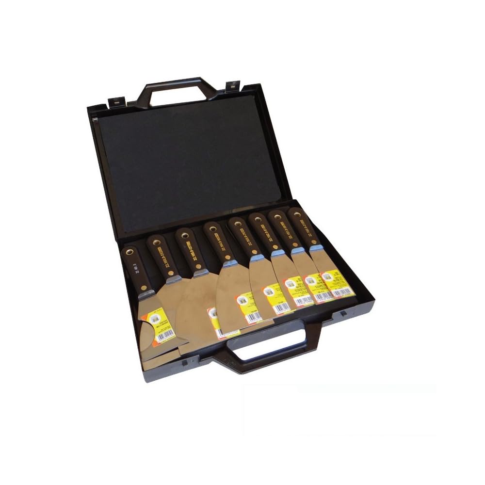 NOVALIA Set mit 7 Spachteln Roger Mondelin, amerikanischer Stil + 1 Allzweckmesser – 221679