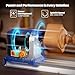 SainSmart Wood Lathe with Variable Speed and Complete Accessories for Woodworking, Turning, and Milling, Powerful 600W Mini Wood Wording Tools for Professionals and Hobbyists