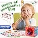 Montessori Sensory Toys for 2-6 Year Olds | 58-Piece Learning & Sorting Games with Mystery Box | Preschool Activities & Speech Therapy Gifts | Easter Basket Stuffers, Birthday Gifts for Boys & Girls