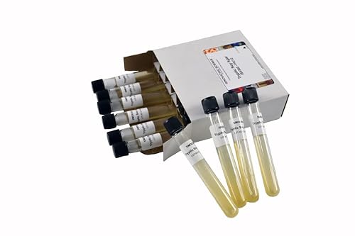 ALDON Innovating Science - Tubos inclinados de agar soja trípticos, paquete de 12 unidades, medios de cultivo microbiológico estériles, colección