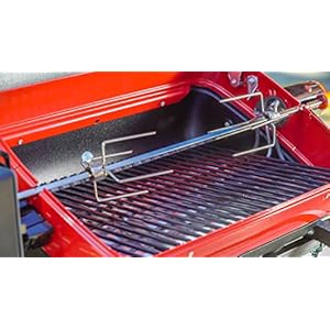 Americanarotisserieelectricgrillwithshelf  Urban Country Home Decor Americana rotisserie electric grill with shelf  urban country home decor