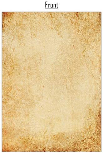 25 Sheets of Old Looking/Vintage Design Paper DIN A4. Great for Vintage invites and Letters