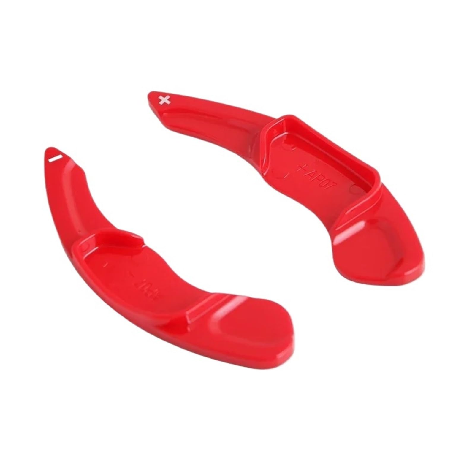 PLMNHSS Car Steering Wheel Shift Paddle Blade for for Mondeo for MK5 for Wagon for Taurus for S-MAX for Galaxy for Edge for Sport for Fusion Car Wheel Paddle Shifter(Red)