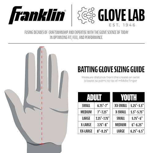 Image of Franklin Sports MLB Pro Classic Batting Gloves (Pair)