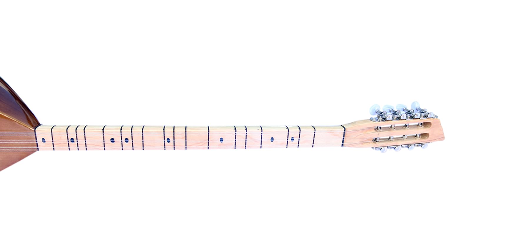 Turkish Short Neck Mulberry Baglama Saz String Musical Instrument ASK-206G - Image 4