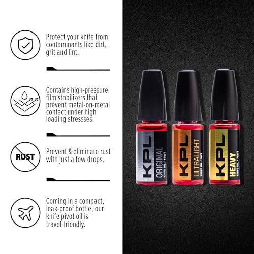 Knife Pivot Lube Triple Combination Pack