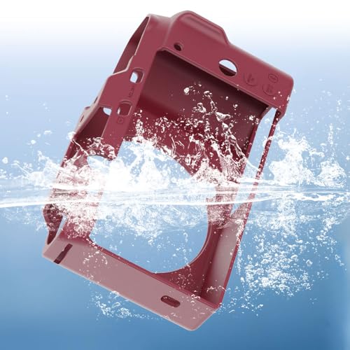 Funda de silicona para Fujifilm X-M5 con protector y correa miniatura 6