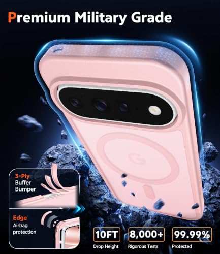 Image of FNTCASE for Google 11-Pro Case: Google 11 Case Compatible with Magsafe | Screen Protector, Matte, Military Grade Drop Protection, Slim Phone Cases, Shockproof Bumper, Translucent Cell Cover
