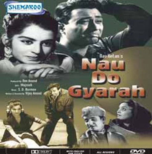Nau Do Gyarah (Indian Movie/ Hindi Film/ Bollywood Film/ Vijay Anand/ Dev Anand/ Dev Anand/ Kalpana Kartik/ Shashikala/ DVD)