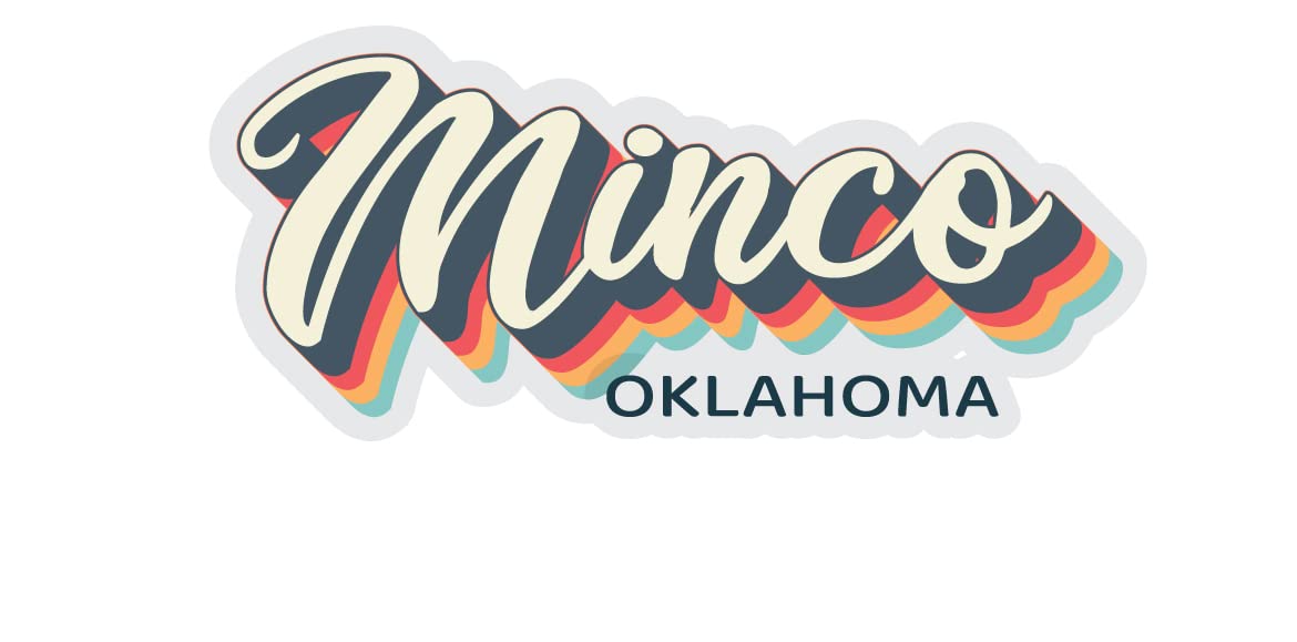 Minco Oklahoma Souvenir 2-Inch Magnetr 3D Design 2-Inch|Magnet