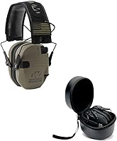 Vista 34 de Walker's Razor Slim - Protector auditivo electrónico para tiro (amplificación y supresión de sonido) con estuche protector