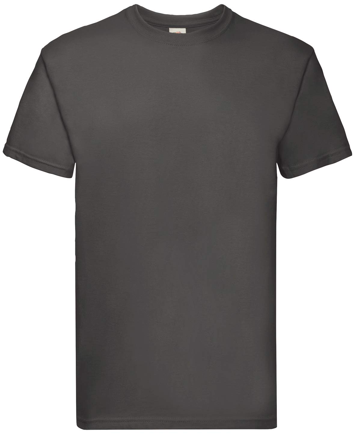 Fruit of the Loom Men's Super Premium Short Sleeve T-Shirt, Heather Grey, Medium
