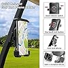 Roykaw Golf Cart Magnetic Phone Holder Mount Compatible with EZGO/Club Car/Yamaha, Compatible with iPhone/Galaxy/Google Pixel, Ultra Strength Magnet/360° Rotatable/One-Handed Pick & Place