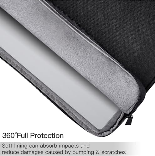 Image of Laptop Case 16 Inch, 15.6-16 Inch Laptop Sleeve for Lenovo IdeaPad 3i Chromebook /Lenovo Yoga 7i /Thinkbook 16 /Legion Pro 7i, Dell 16 Plus /Inspiron, ASUS HP Computer Sleeve Bag, Black