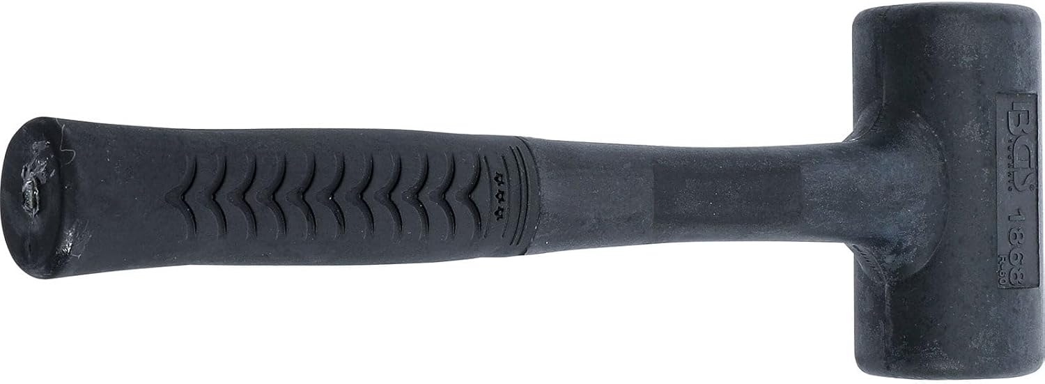 BGS 1868 Blow Back Proof Soft Head Hammer, Black/White, 60 mm