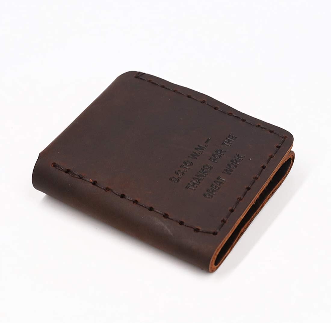 The Secret Life Of Walter Mitty Genuine Leather Wallet Vintage Handmade