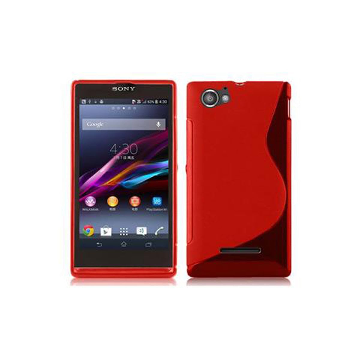 CADORABO Custodia Hard Case In Frosted Look Contro I Graffi E Gli Urti Cover Per Xperia E3 Frosty Rosa 77289096