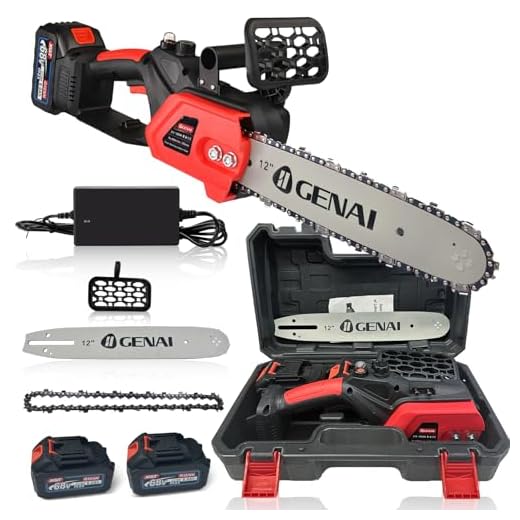 Motosserra Elétrica 12Polegadas 68v Com 2Baterias PortÃátil