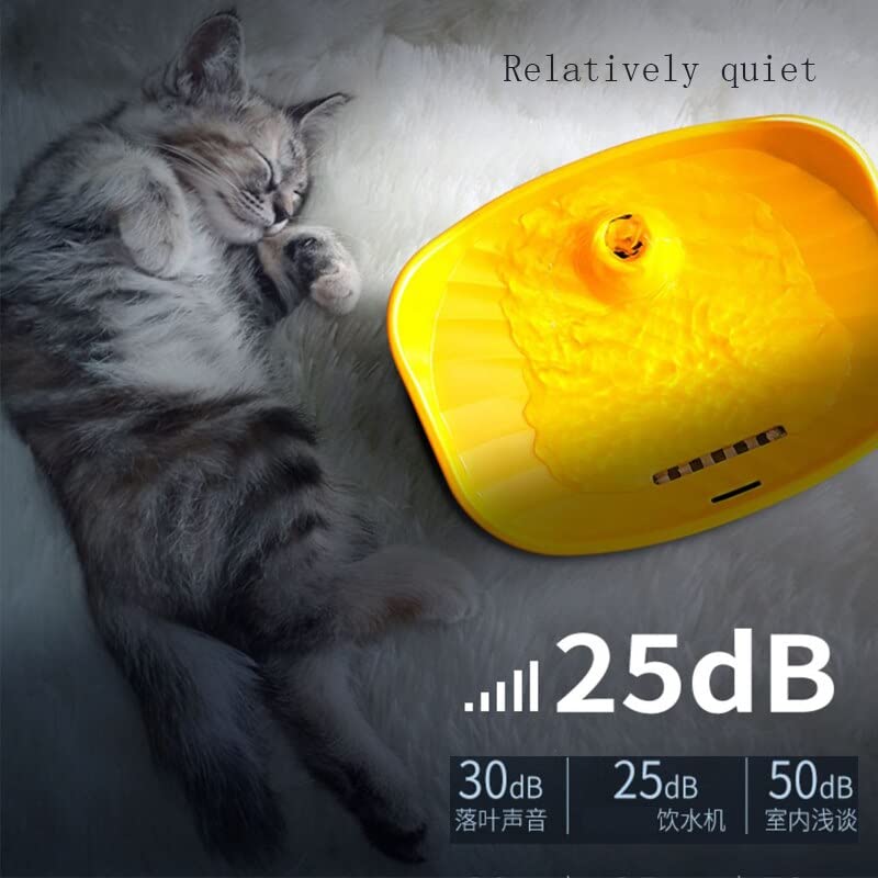Fuente de agua automática para perros y gatos 2.5L blanca miniatura 6
