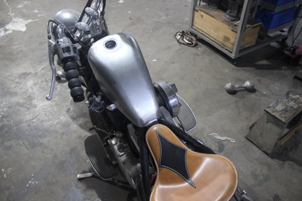 Petrol Gas Motorcycle Fuel Tank For KAWASAKI VULCAN400 800 VN400 4cm Depth