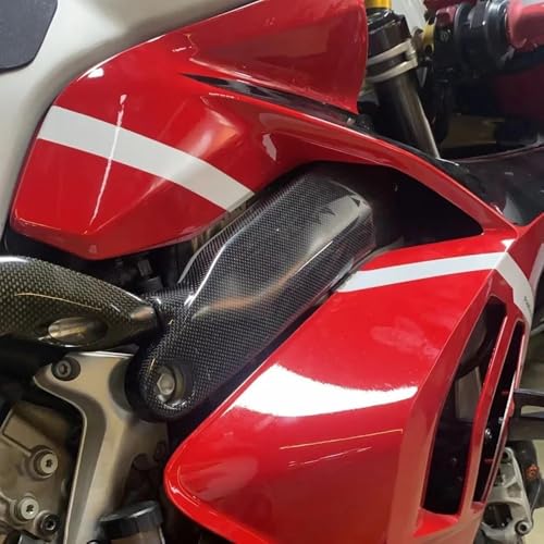 Protections cadre Panigale V4 carbone pour sorties circuit - 3