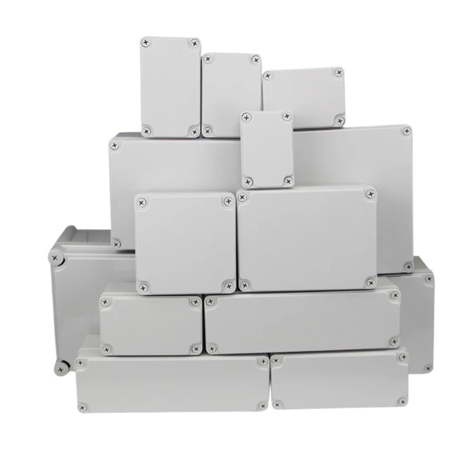 Caja de conexiones estanca Caja de plástico resistente al agua, caja de instrumentos for electrónicos ip67, caja de eléctricos, carcasa de caja de conexiones for exteriores ABS(280x190x130)