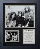 Legends Never Die 'Led Zeppelin Early Years Framed Photo Collage, 11 x 14-Inch, (16168U)