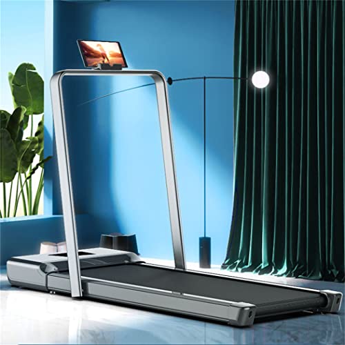 Image of Foldable TreadmillSmart Walking Running Machinewith Remote Controlled High Frequency Displayfor Home Office Gym