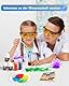 60+ Science Experiment Kit für Kinder ab 5+, STEM Lernen & pädagogisches Spielzeug, erste Wissenschaft Kit für Jungen Mädchen Geburtstag Geschenke