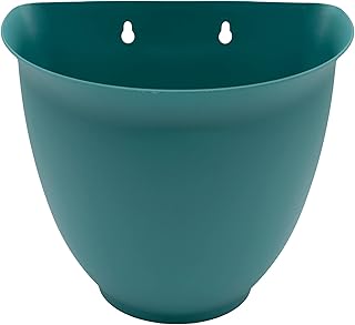 The HC Companies 8 Inch Garden Wall Planter - Plastic Hanging Plant Pot ...