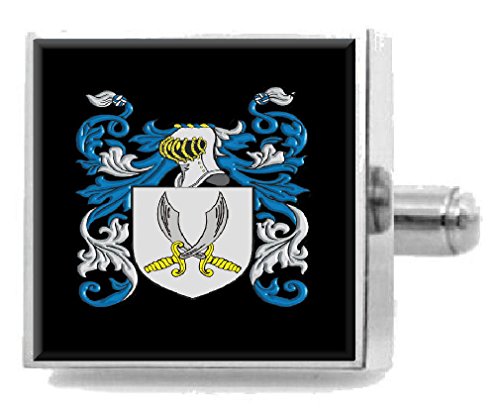 Pasador de corbata Tudor Wales grabado con escudo exclusivo