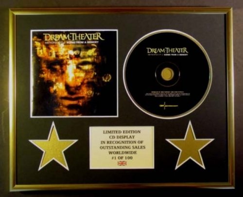 DREAM THEATER/CD DISPLAY/ LIMITED EDITION/COA/METROPOLIS PT 2:SCENES FROM A MEMORY