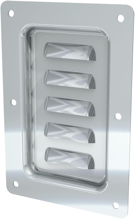 TCH Hardware 514462800 Vertical Mount Louvred Recessed