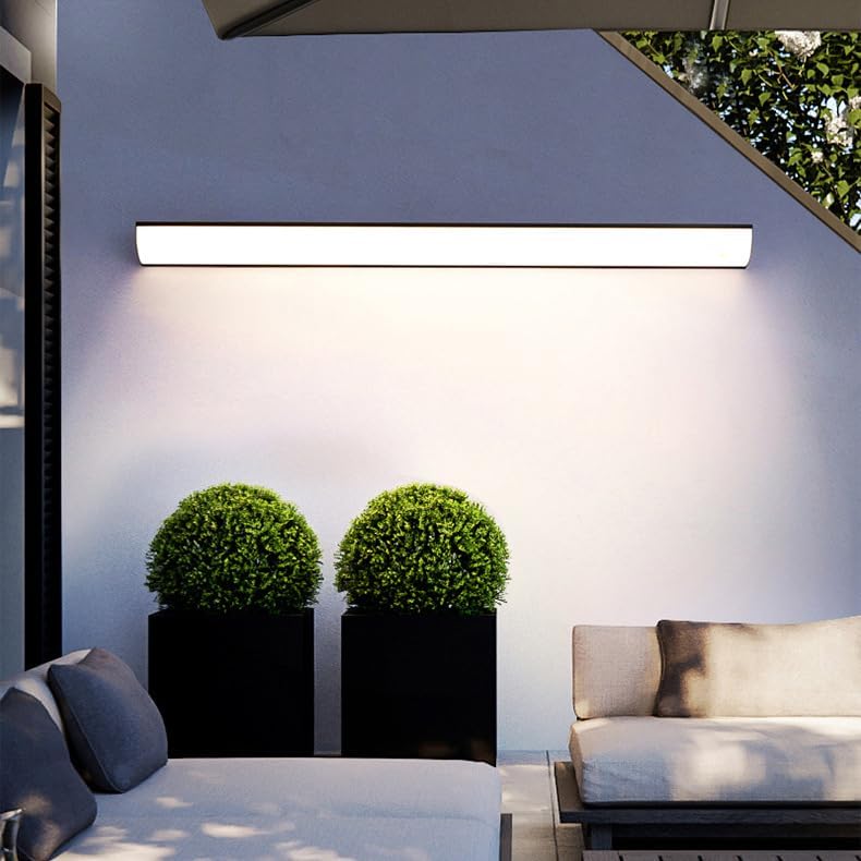 Villa lampe murale intérieur long extérieur LED variable applique murale télécommande 40cm