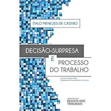 Capa do livro Decisão-surpresa E Processo Do Trabalho