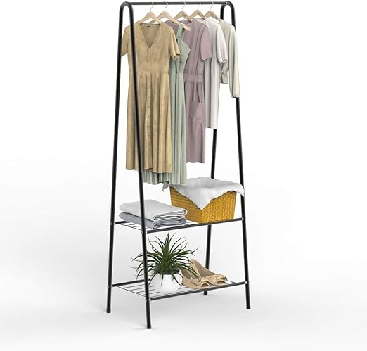 Amazon Anrist ハンガーラック パイプハンガー 2段メッシュ棚付き 洋服かけスタンド 衣類整理 耐荷重 簡単組立 大容量 おしゃれ ハンガーラック オンライン通販 Amazon Anrist ハンガーラック パイプハンガー 2段メッシュ棚付き 洋服かけスタンド 衣類整理 耐荷重 簡単組立 大容量 おしゃれ ハンガーラック オンライン通販