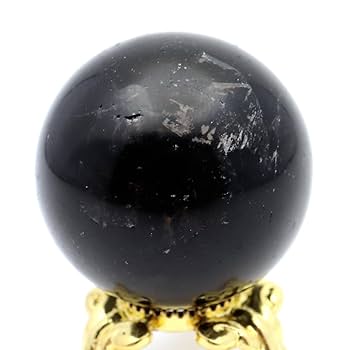 希少　天然モリオン黒水晶丸玉 Amazon.co.jp: モリオン 丸玉 水晶玉 黒水晶 morion 原石 【38
