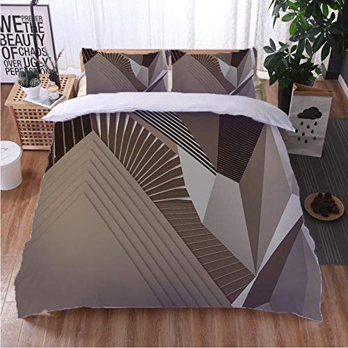 Housse de couette fermeture eclair parure de lit 220x240 microfibre